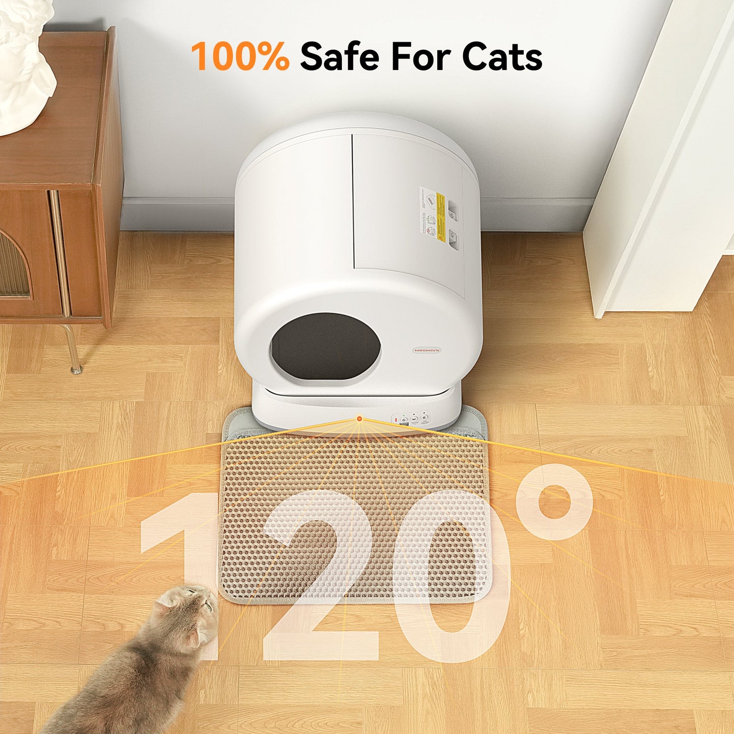 Meowant Self-Cleaning Cat Litter Box