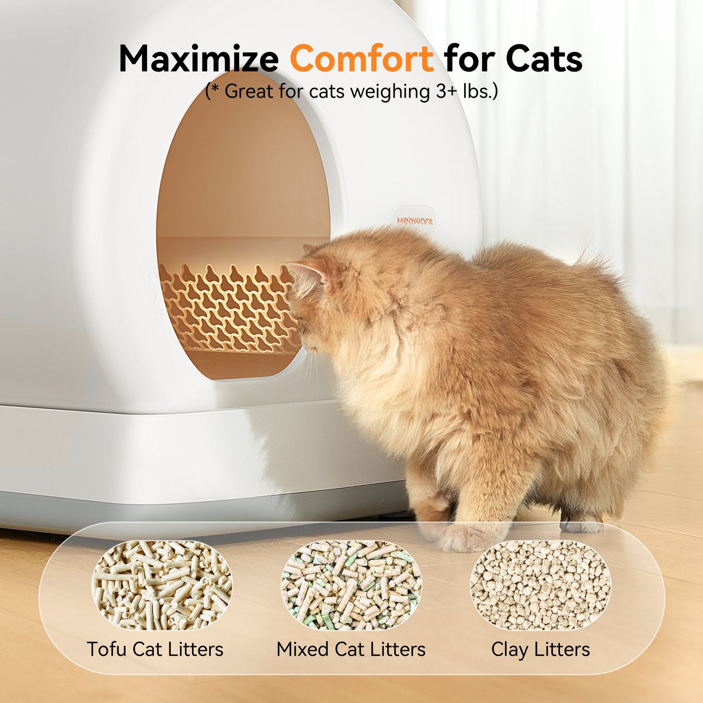 Meowant Self-Cleaning Cat Litter Box