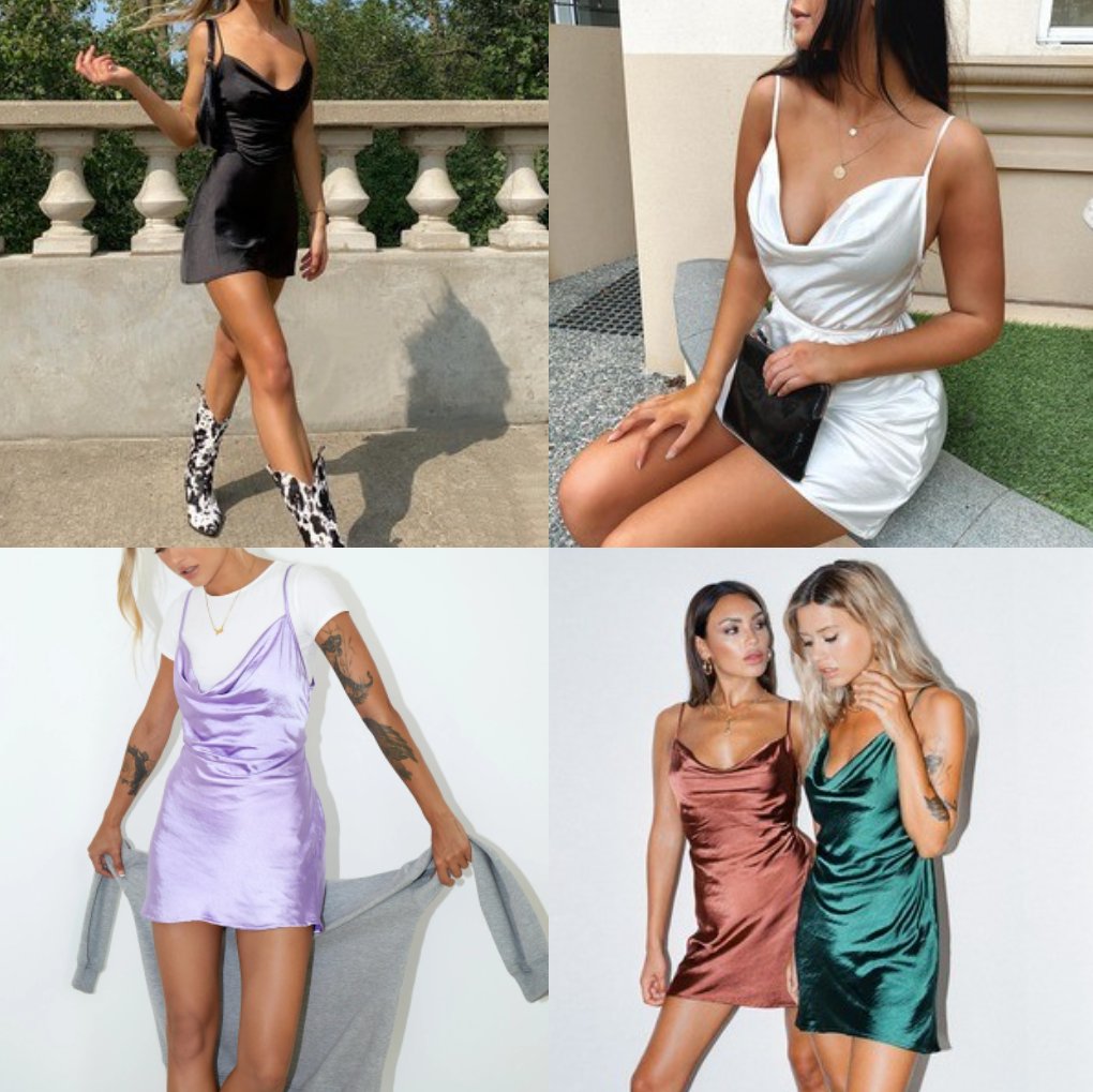 49% OFF🔥🔥💃SLIP DRESS IN SATIN(Buy 2 Free Shipping)